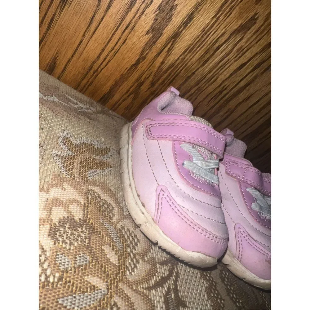 Carters Pink Tennis Shoes Toddler Size 4
